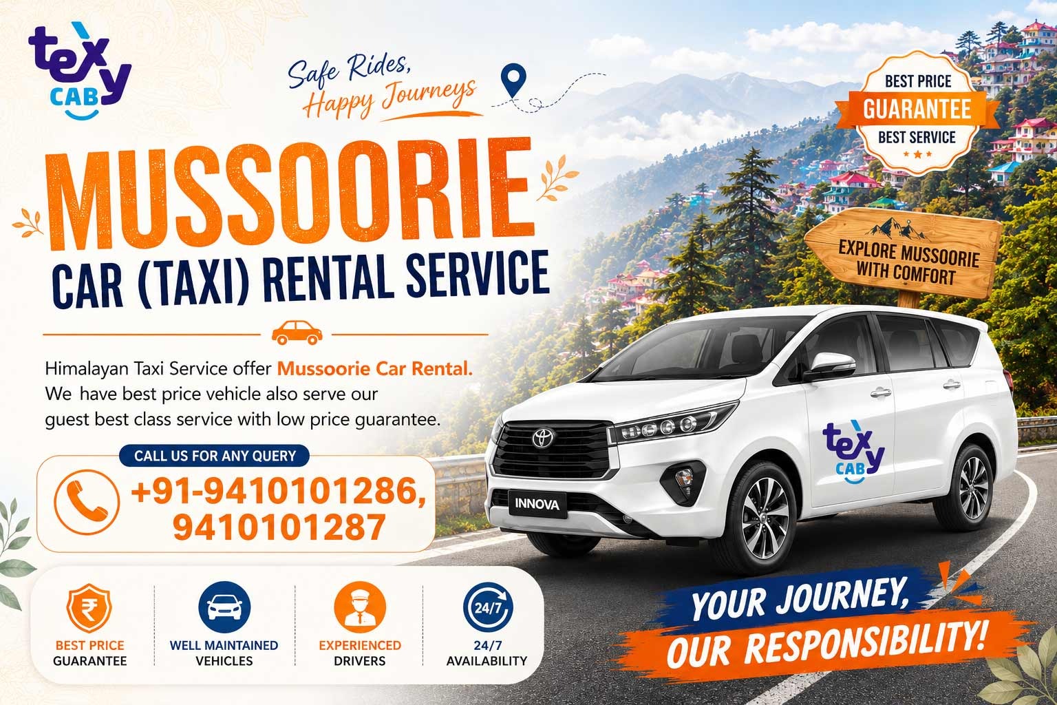 Mussoorie Taxi Service