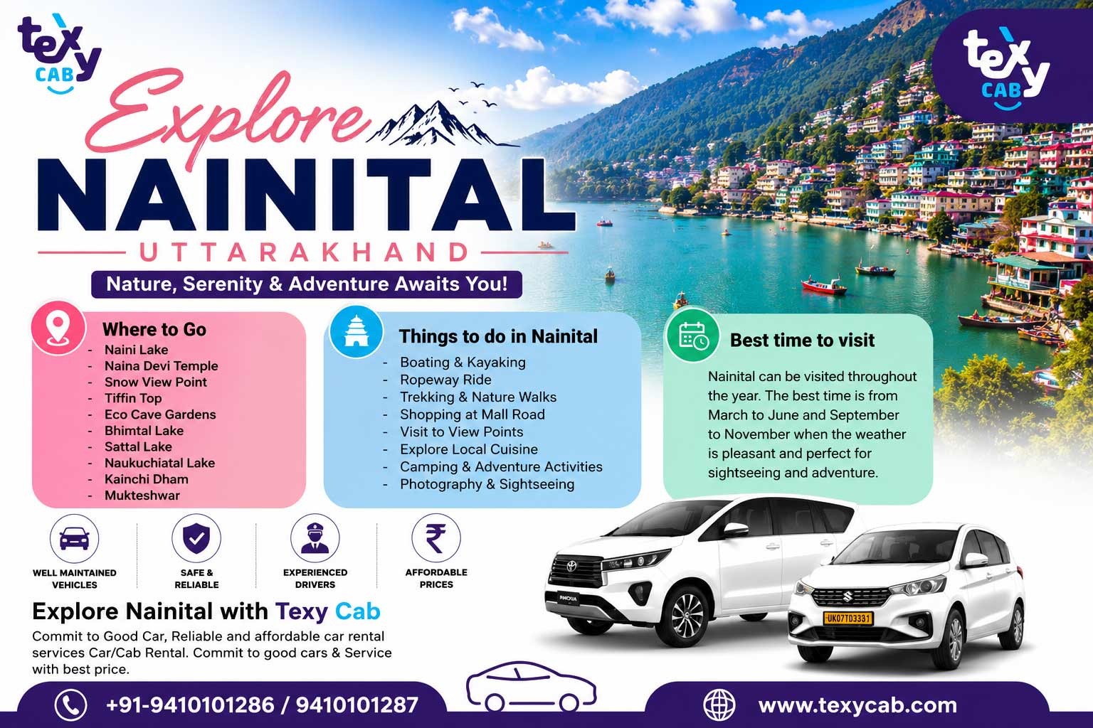 Nainital taxi service