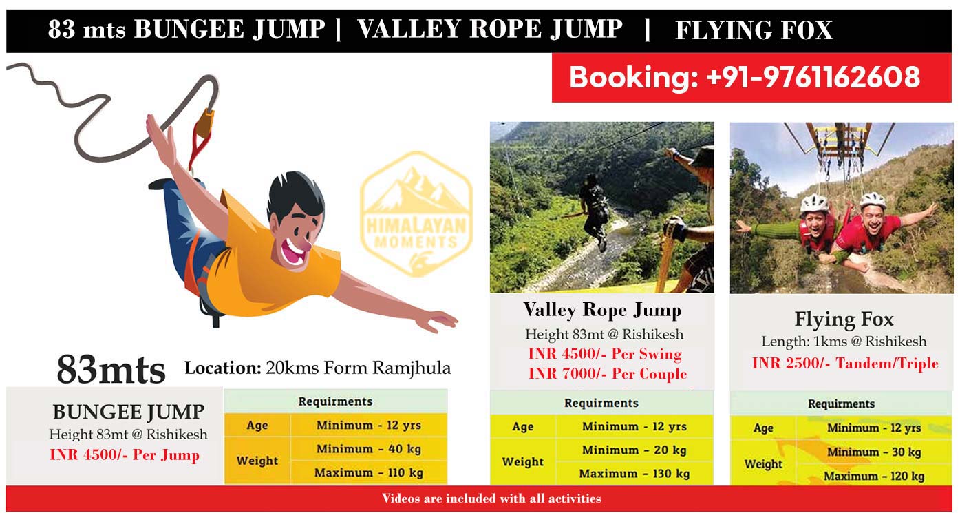 Bungee Jumping in RIshikesh