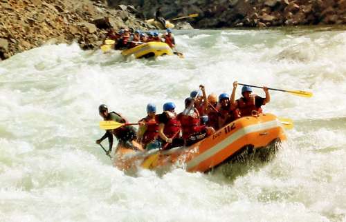Shivpuri To Rishikesh 16 Kms River Rafting Half Day Trip